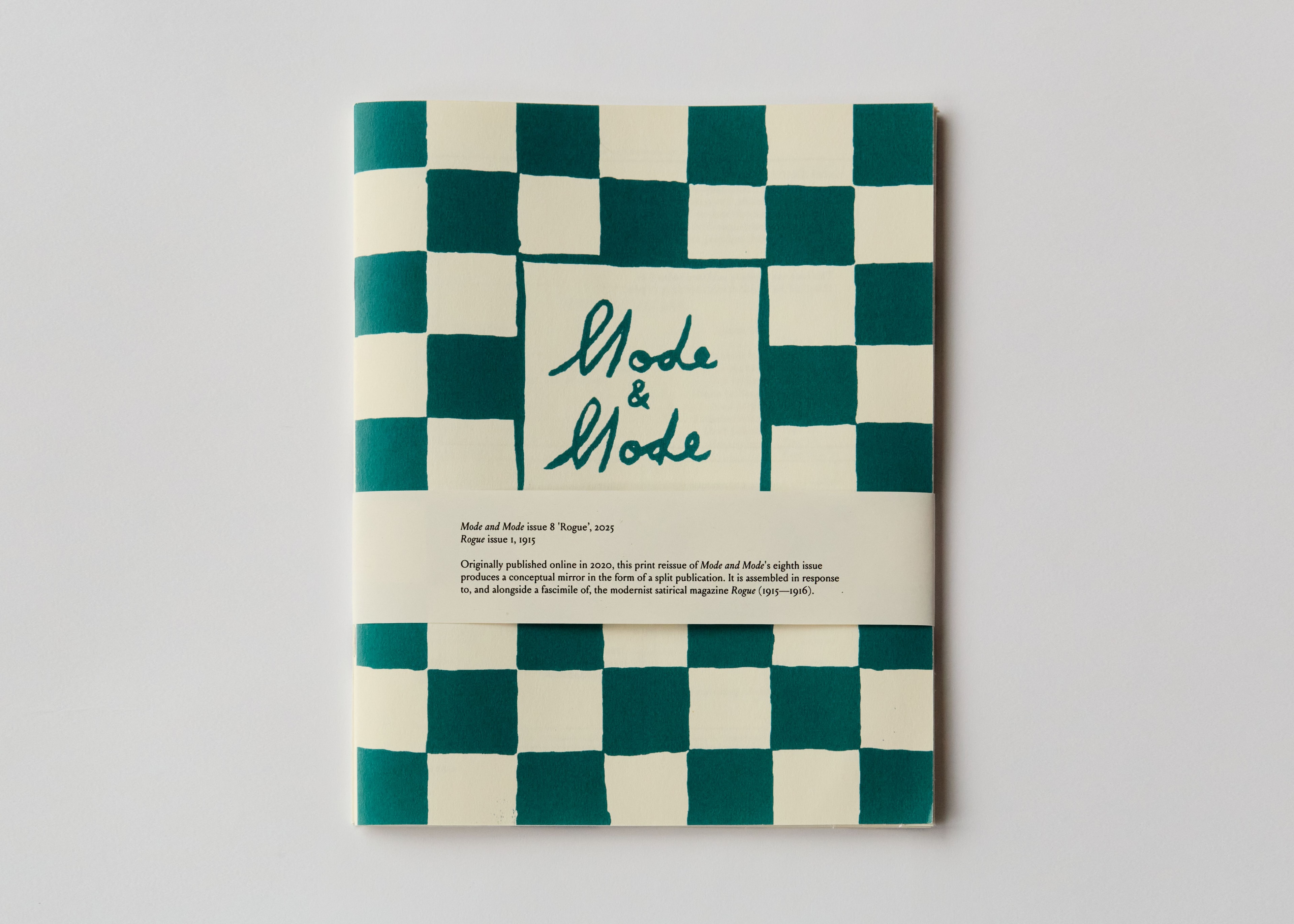 Mode and Mode issue 8, 'Rogue' Print Reissue