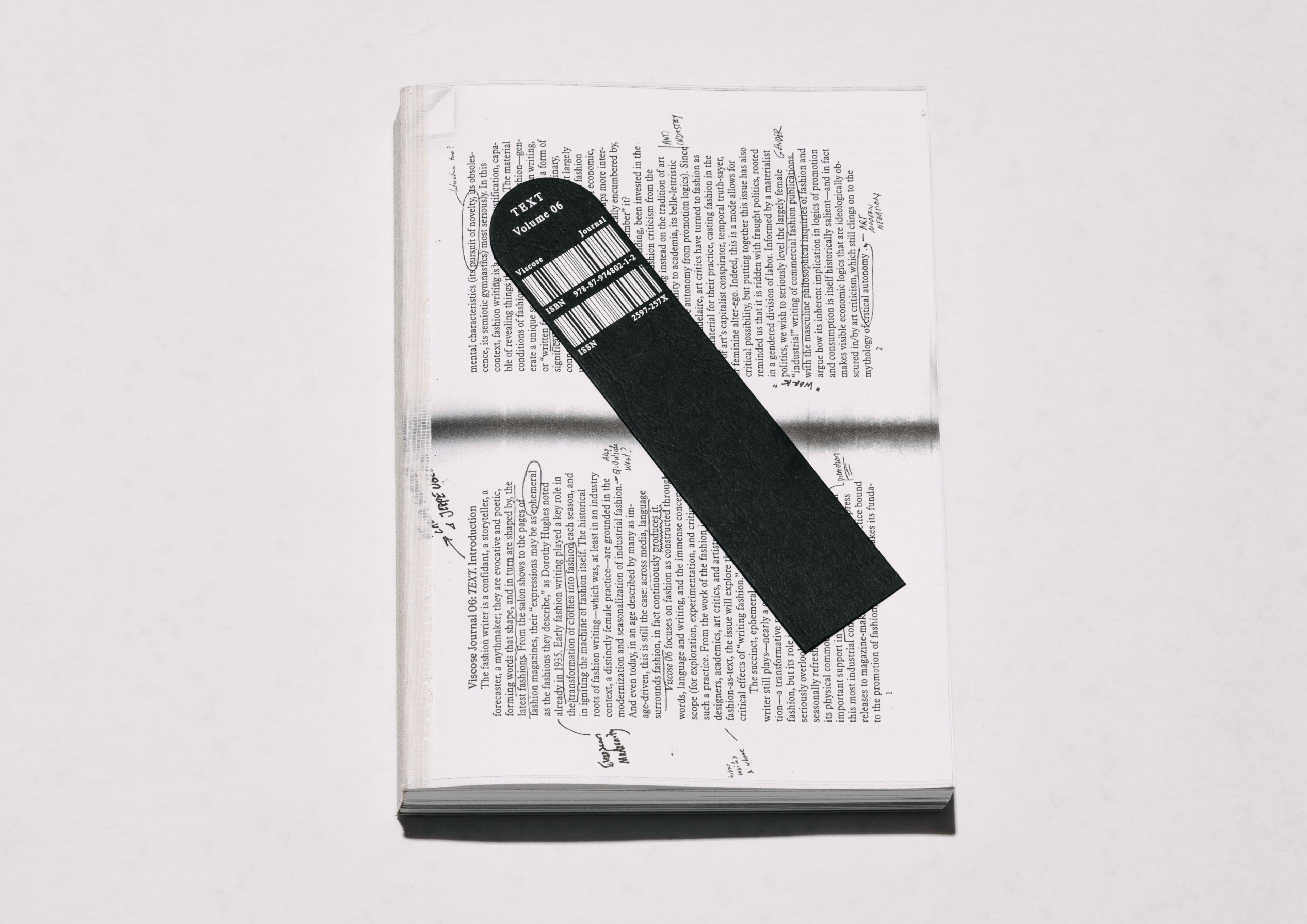 Viscose issue 6, 'TEXT'